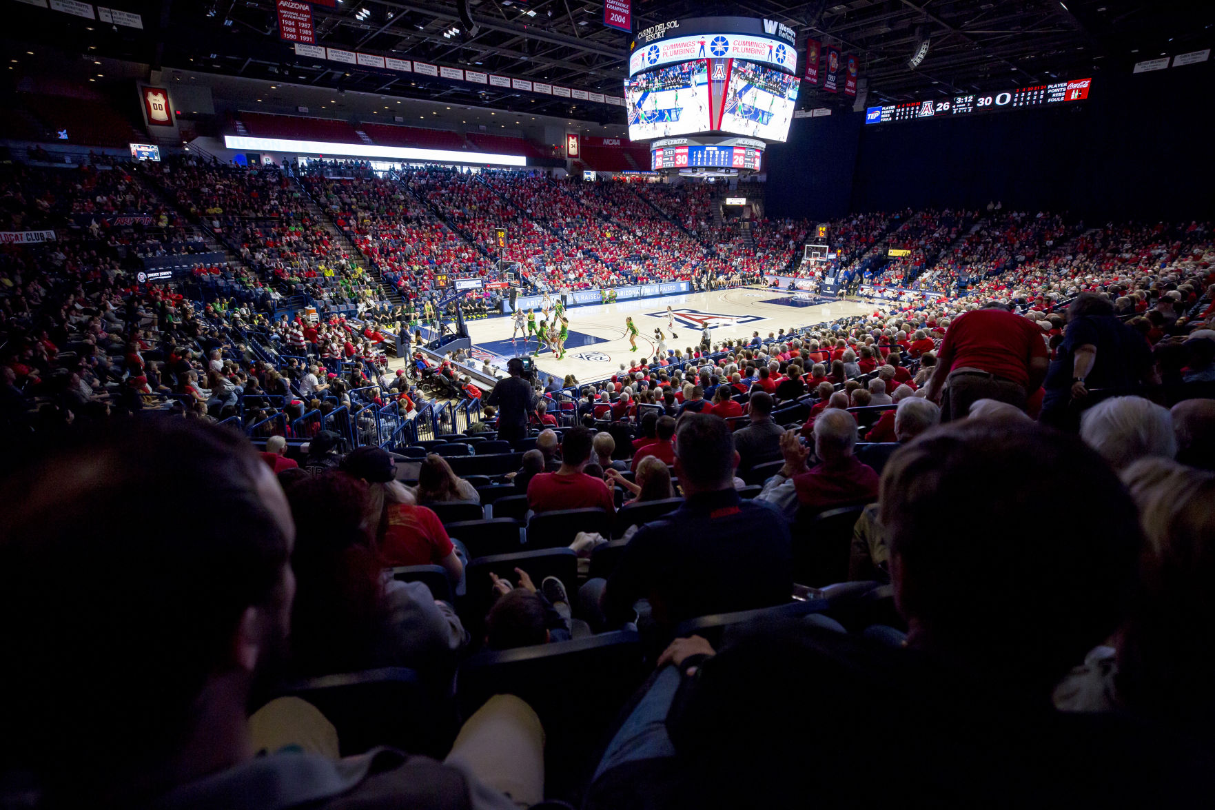 Arizona vs Oregon